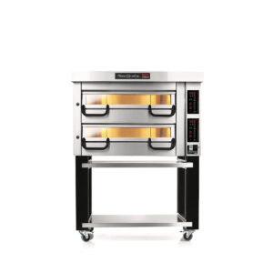 Elektro-Steinpizzaöfen mit 2 Backkammern
