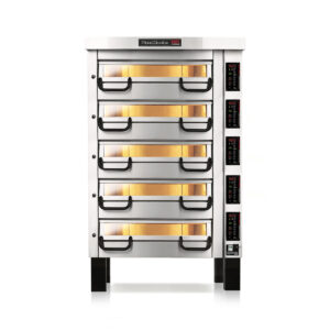 Elektro-Steinpizzaöfen mit 5 Backkammern